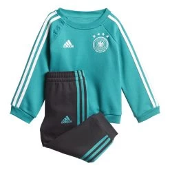 Adidas DFB Away 3 Streifen Baby Jogger Deutschland Grün WM 2018