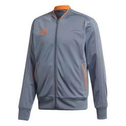 Adidas Condivo 18 Polyester Jacke Sportjacke Grau / Orange