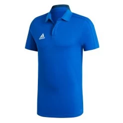 Adidas Condivo 18 Poloshirt Herren Baumwollmischgewebe Blau
