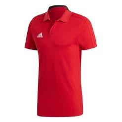 Adidas Condivo 18 Poloshirt Herren Baumwollmischgewebe Rot