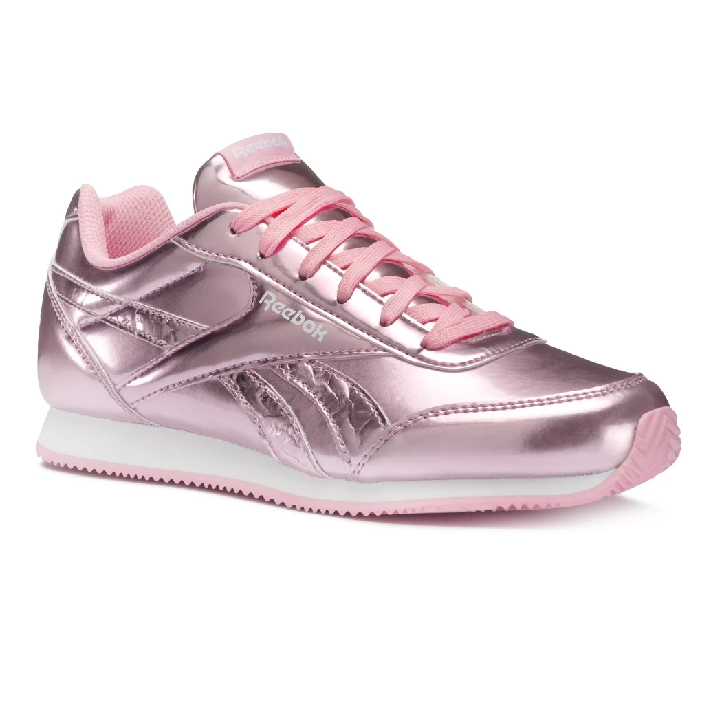 Reebok Royal Classic Jogger Sneaker Kinder Pink Weiß – Bild 2