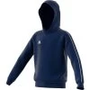 Adidas Kinder Core 18 Hoodie Kapuzenpullover Dunkelblau