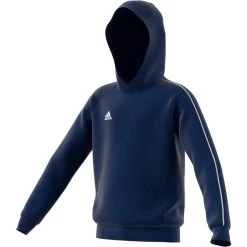 Adidas Kinder Core 18 Hoodie Kapuzenpullover Dunkelblau