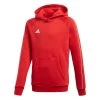 Adidas Kinder Core 18 Hoodie Kapuzenpullover Rot