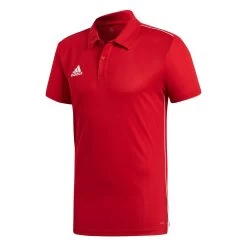 Adidas Core 18 Herren Poloshirt Rot