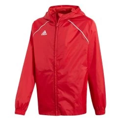 Adidas Kinder Core 18 Regenjacke Rot