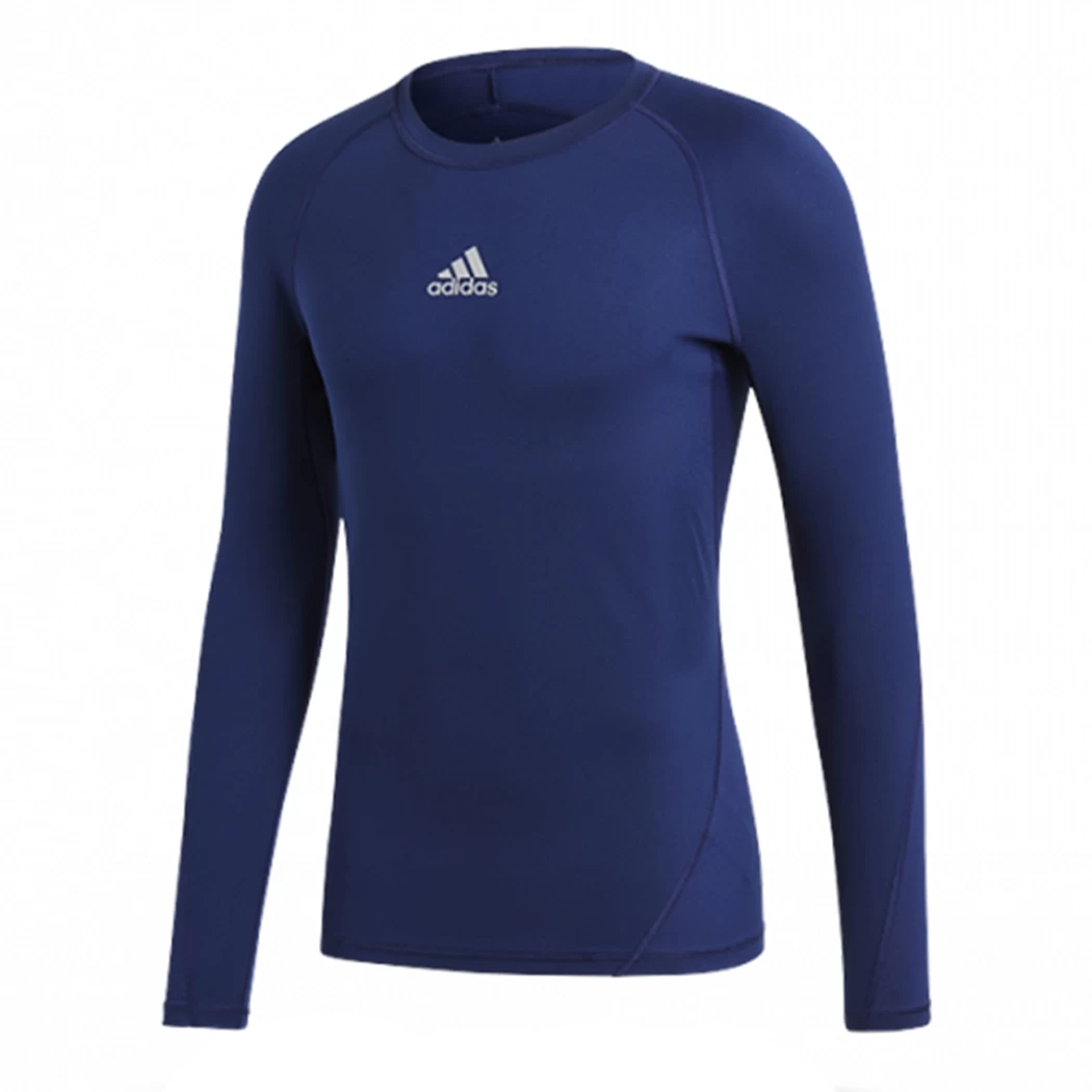 Adidas Kinder Alphaskin Longsleeve Tee Funktionsunterwäsche Navy Blau