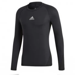 Adidas Kinder Alphaskin Longsleeve Tee Funktionsunterwäsche Schwarz
