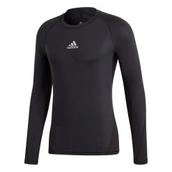 Adidas Alphaskin Sport Longssleeve Tee Unterziehshirt Schwarz