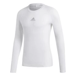 Adidas Alphaskin Sport Longssleeve Tee Unterziehshirt Weiß