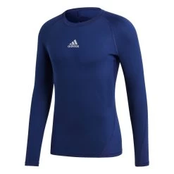 Adidas Alphaskin Sport Longssleeve Tee Unterziehshirt Navy Blau