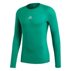 Adidas Alphaskin Sport Longssleeve Tee Unterziehshirt Grün