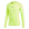 Adidas Alphaskin Sport Longssleeve Tee Unterziehshirt Gelb