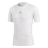 Adidas Alphaskin Sport Shortsleeve Tee Kurzarm Unterziehshirt Weiß