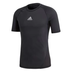 Adidas Alphaskin Sport Shortsleeve Tee Kurzarm Unterziehshirt Schwarz