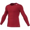Adidas TechFit BASE Warm LS Tee Langarm-Shirt Unterziehshirt Rot