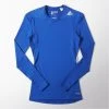 Adidas TechFit BASE LS Tee Langarm-Shirt Unterziehshirt Royal Blau
