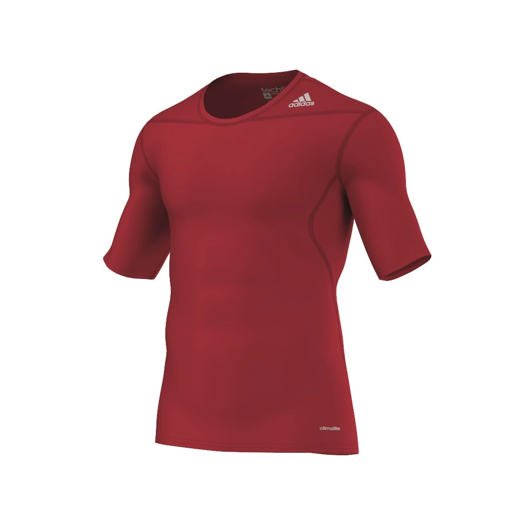 Adidas TechFit Base SS Tee T-Shirt Kurzarm Unterziehshirt – Bild 6