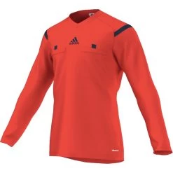 Adidas Referee 14 Jersey LS Schiedsrichtertrikot Langarm Rot / Blau