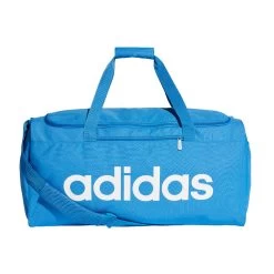 Adidas Linear Core Sporttasche Duffelbag Gr. M Hellblau