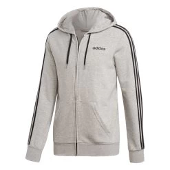 Adidas Essential 3-Streifen Trainingsjacke Grau