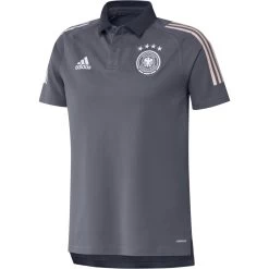 Adidas DFB Poloshirt Deutschland EM 2020 Dunkelgrau