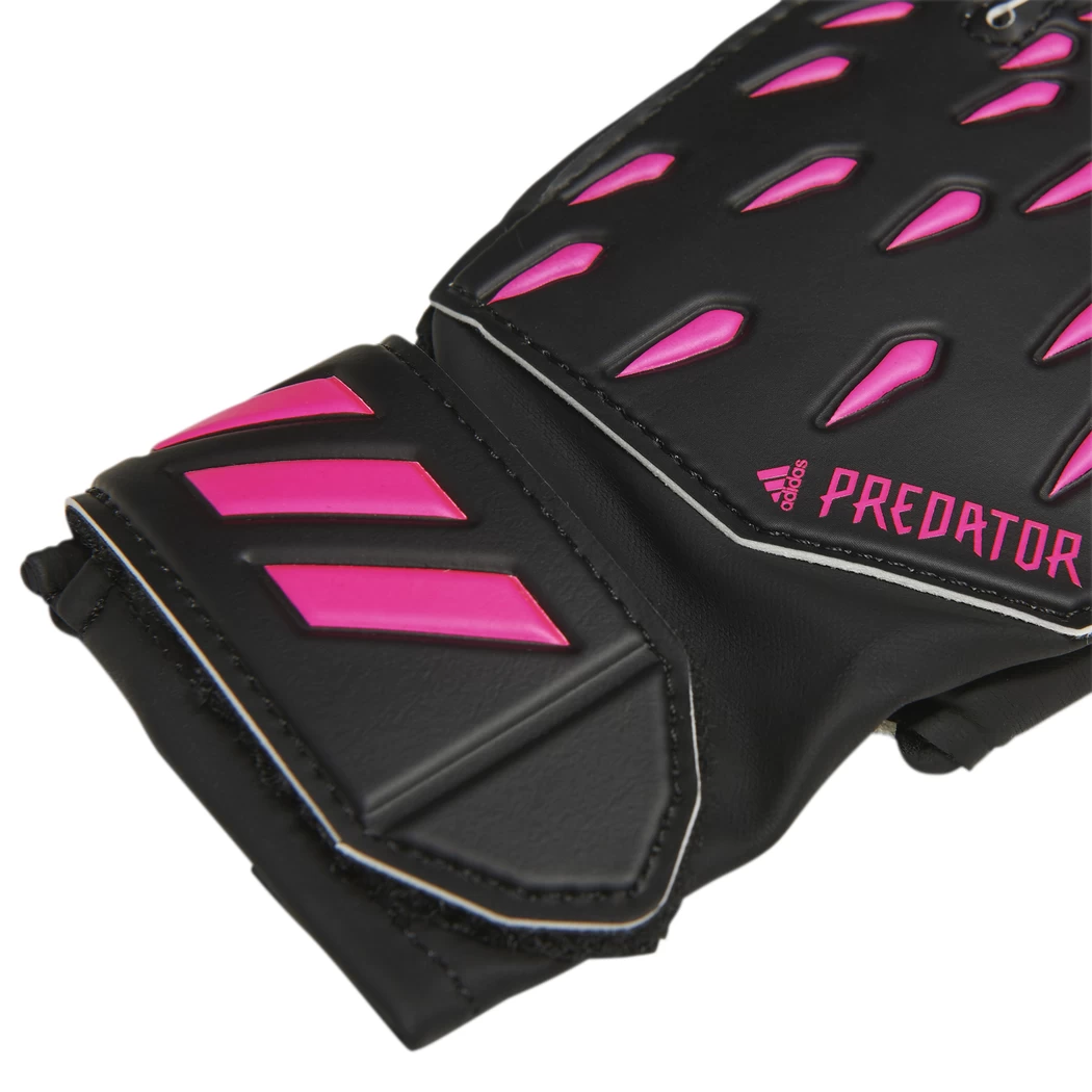Adidas Kinder Predator 20 Training Junior Torwarthandschuhe Schwarz / Pink – Bild 2
