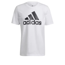 Adidas Essentials Big Logo T-Shirt Weiß / Schwarz GK9121