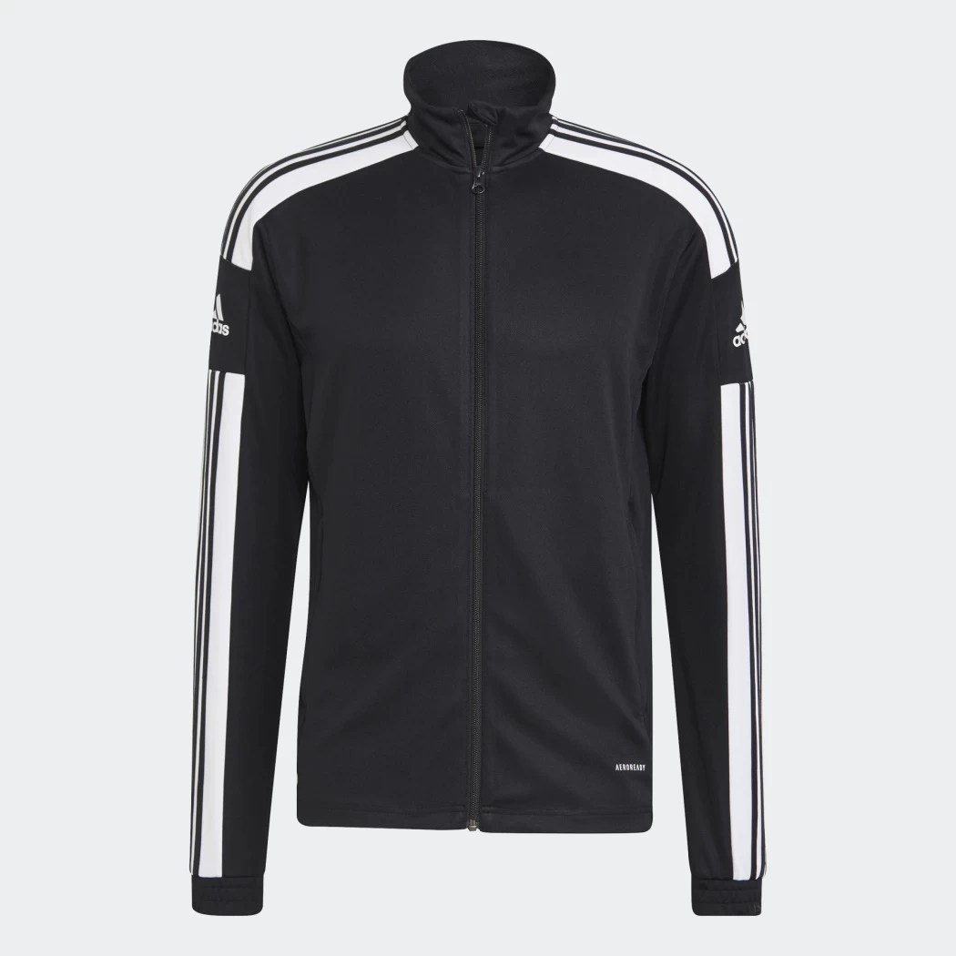 Adidas Squadra 21 Trainingsjacke Schwarz / Weiß GK9546 – Bild 2