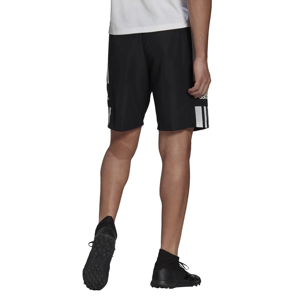 Adidas Squadra 21 Woven Shorts Schwarz / Weiß GK9557 – Bild 4