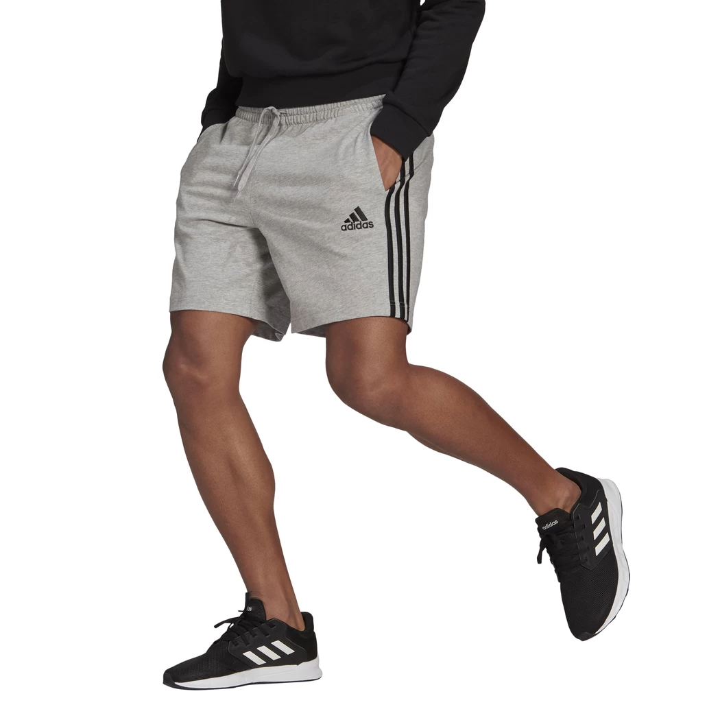 Adidas Herren 3 Streifen Shorts Grau / Schwarz GK9990