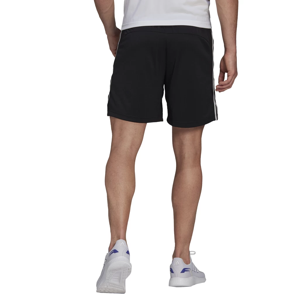 Adidas Herren Primeblue 3 Streifen Shorts Schwarz / Weiß GM2127 – Bild 5
