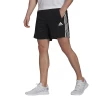 Adidas Herren Primeblue 3 Streifen Shorts Schwarz / Weiß GM2127