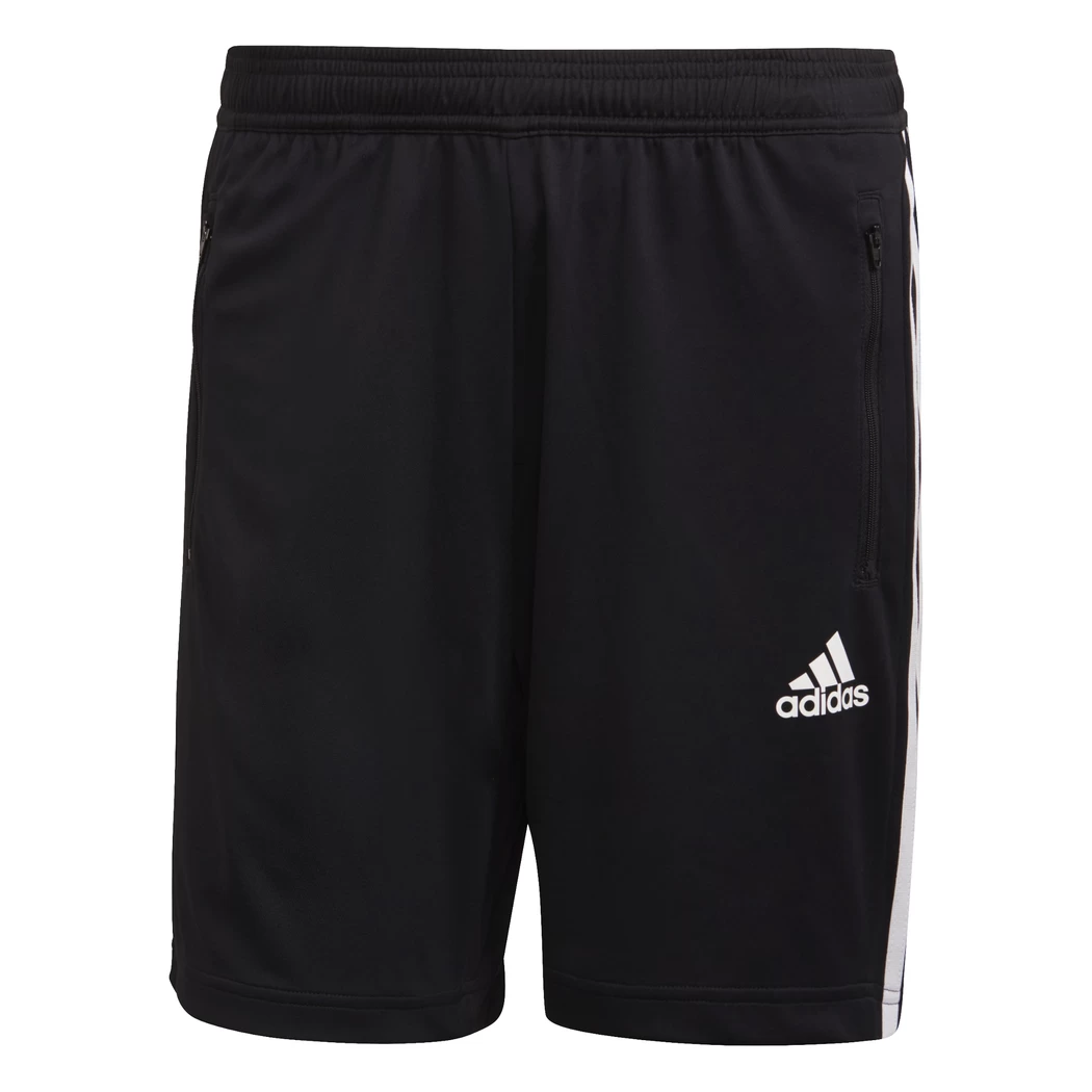 Adidas Herren Primeblue 3 Streifen Shorts Schwarz / Weiß GM2127 – Bild 2