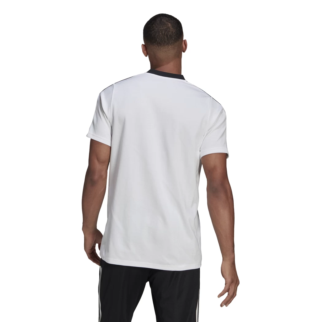 Adidas Tiro21 Polo-Shirt Baumwolle Weiß / Schwarz GM7363 – Bild 6