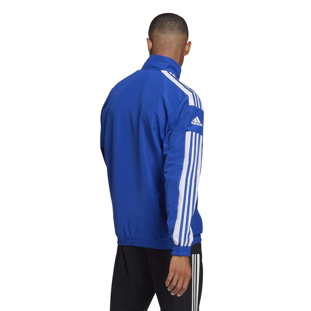 Adidas Squadra 21 Präsentationsjacke Blau / Weiß GP6445 – Bild 5