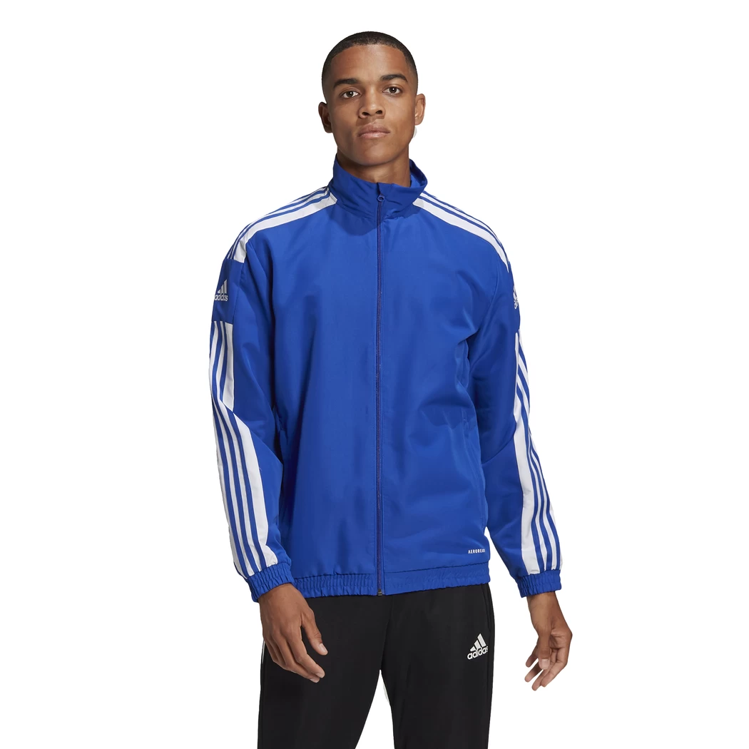 Adidas Squadra 21 Präsentationsjacke Blau / Weiß GP6445