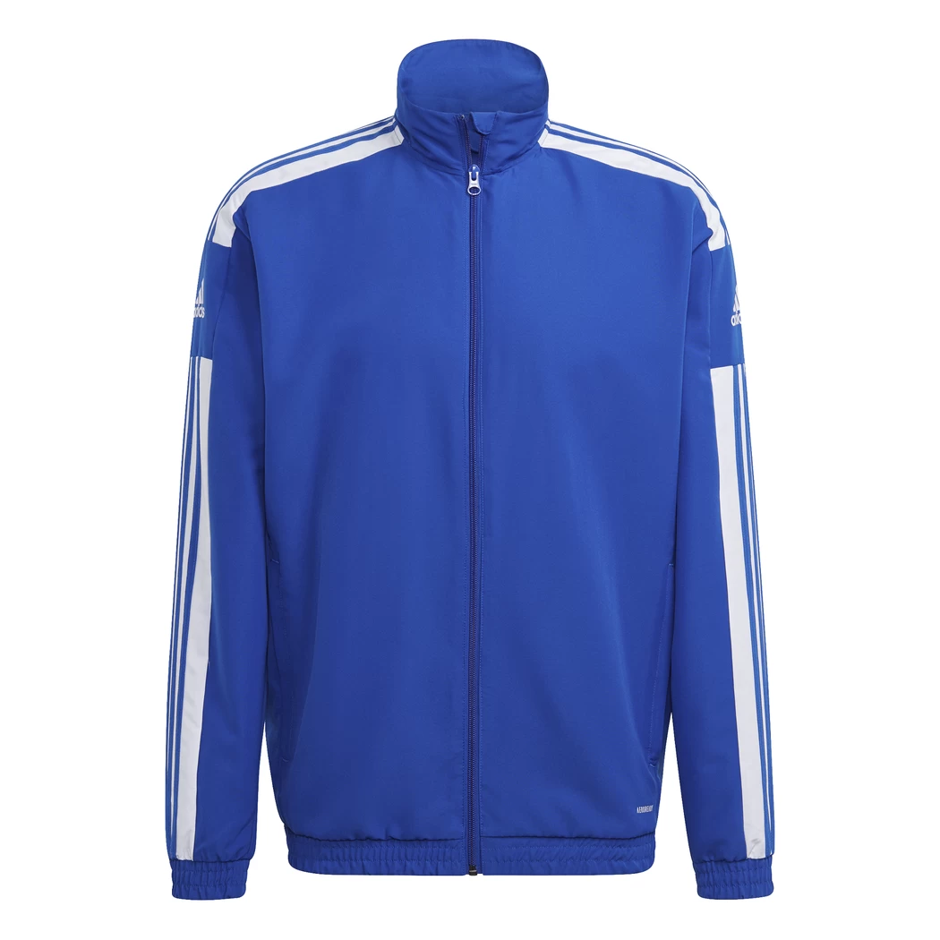 Adidas Squadra 21 Präsentationsjacke Blau / Weiß GP6445 – Bild 2