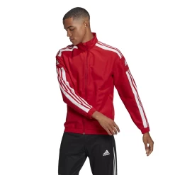 Adidas Squadra 21 Präsentationsjacke Rot / Weiß GP6446
