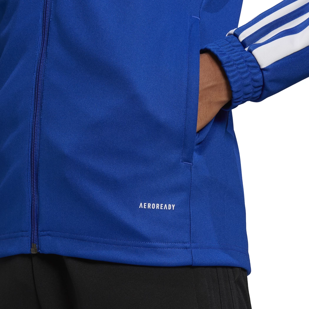 Adidas Squadra 21 Trainingsjacke Blau / Weiß GP6463 – Bild 5