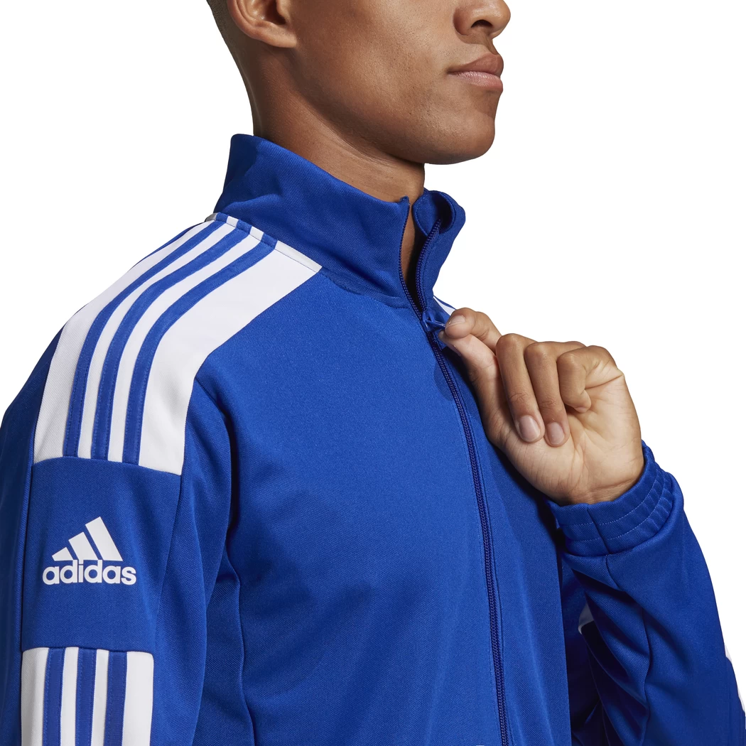 Adidas Squadra 21 Trainingsjacke Blau / Weiß GP6463 – Bild 4