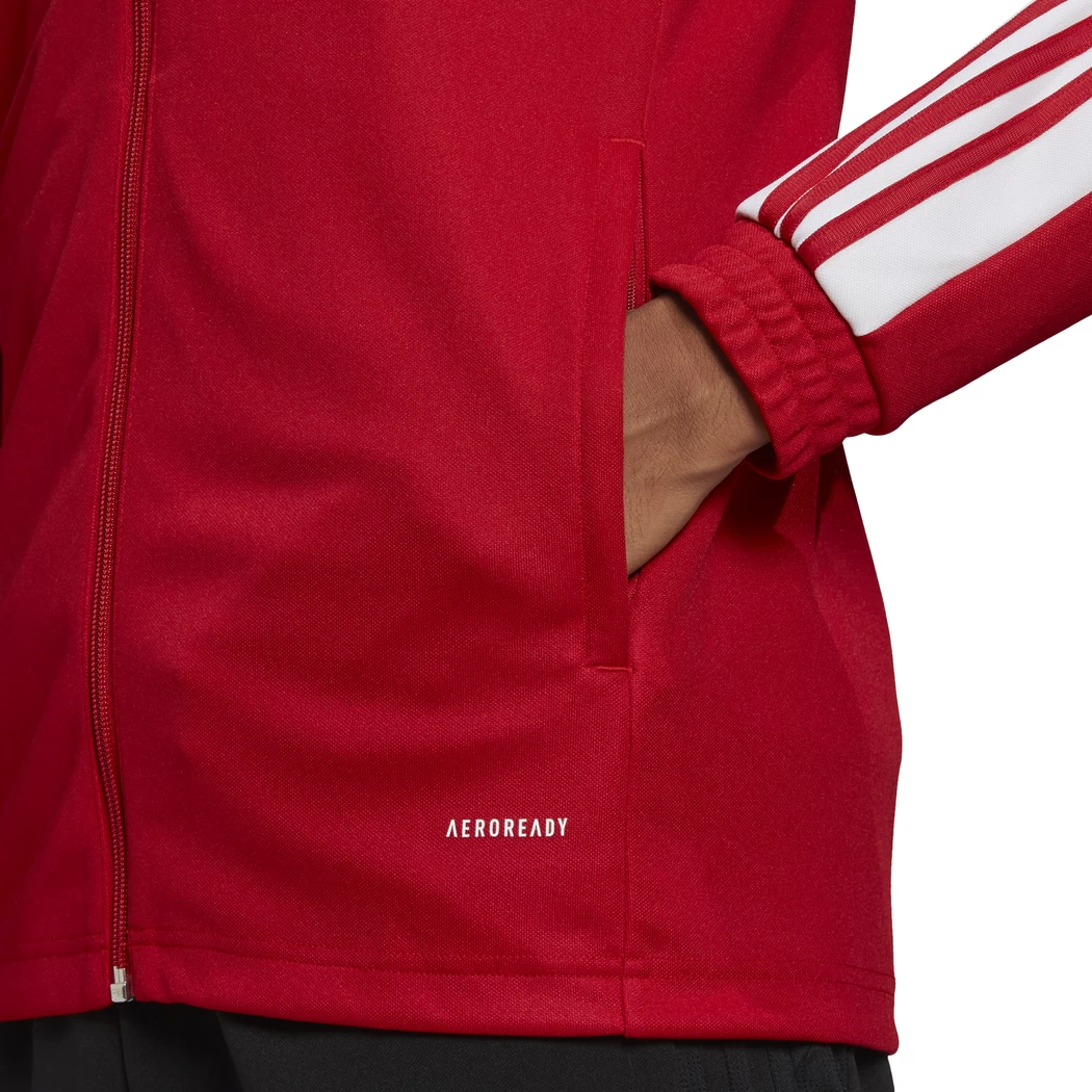 Adidas Squadra 21 Trainingsjacke Rot / Weiß GP6464 – Bild 6