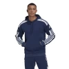 Adidas Squadra21 Sweat Hoodie Kapuzenpullover Fleece Marineblau / Weiß GT6636