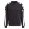 Adidas Squadra21 Sweattop Sweatshirt Fleece Herren Schwarz / Weiß