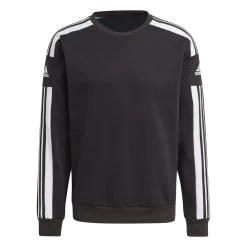 Adidas Squadra21 Sweattop Sweatshirt Fleece Herren Schwarz / Weiß