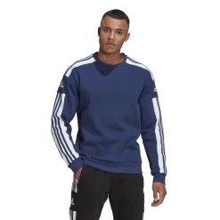 Adidas Squadra21 Sweattop Sweatshirt Marineblau / Weiß GT6639