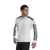 Adidas Squadra 21 Sweattop Sweatshirt Herren Weiß / Schwarz
