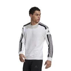 Adidas Squadra 21 Sweattop Sweatshirt Herren Weiß / Schwarz