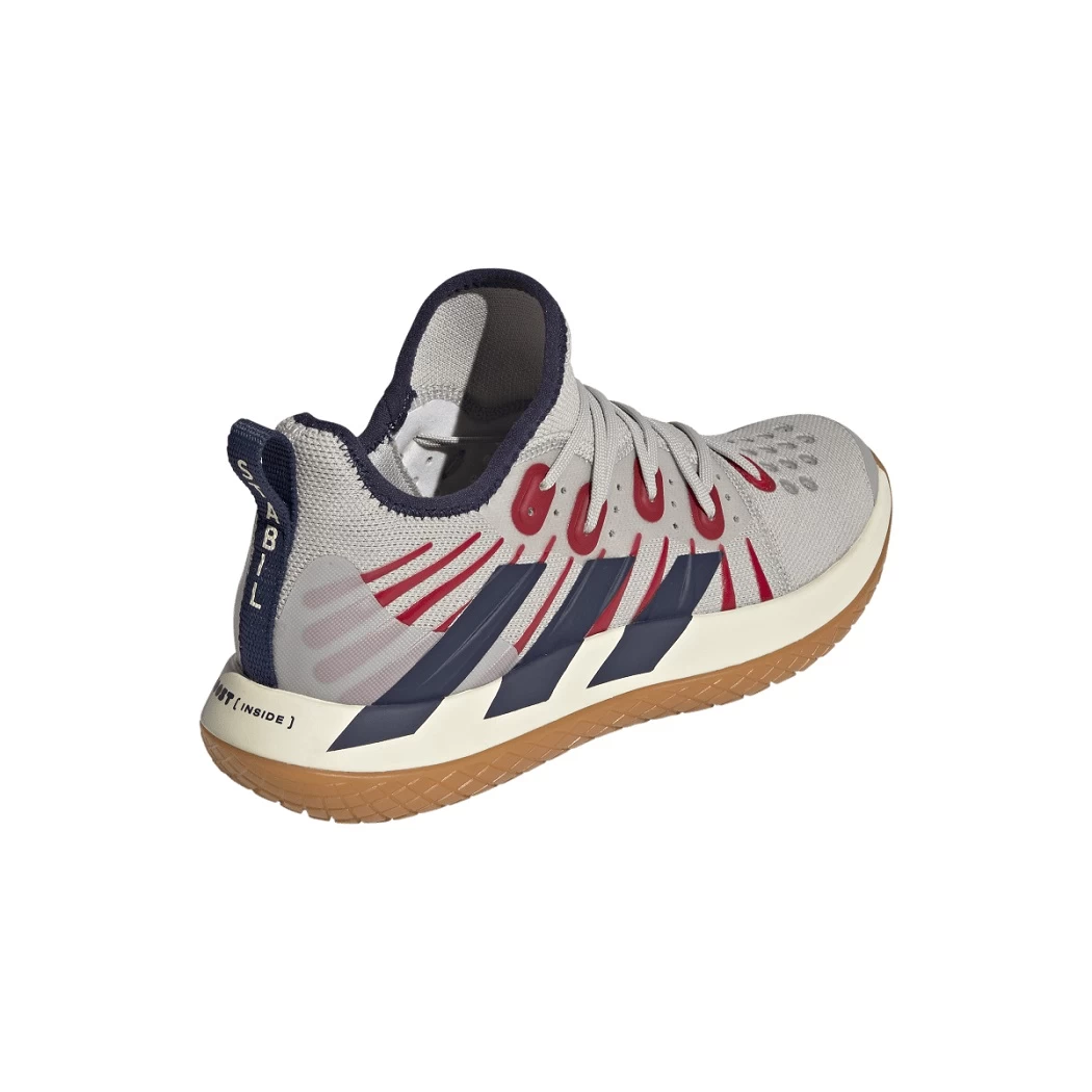 Adidas Stabil Next Gen Herren Handballschuhe Grau – Bild 4