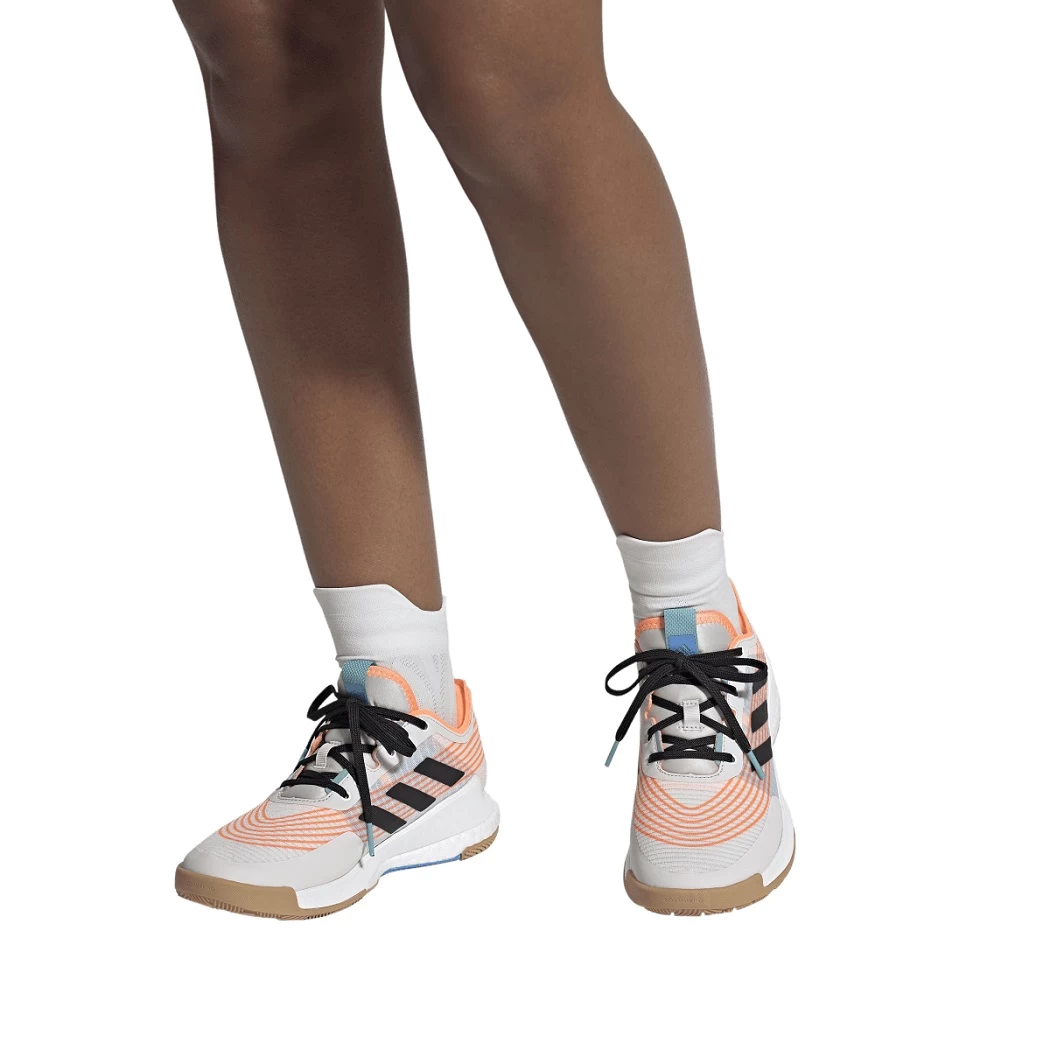 Adidas CrazyFlight Tokyo Damen Boost Volleyballschuhe Weiß – Bild 8